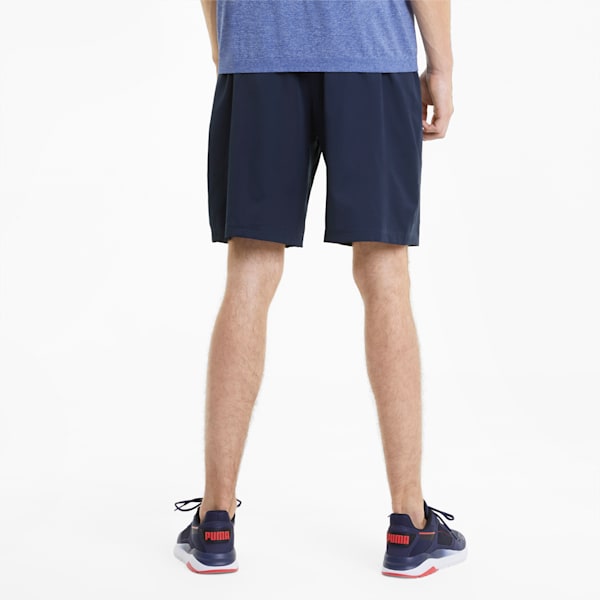 Active Woven 9" Regular Fit Men's Shorts, Peacoat, extralarge-IND